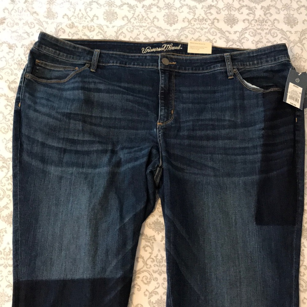 NWT Dyed ”Patchwork” Skinny Jeans - Picture 2 of 7